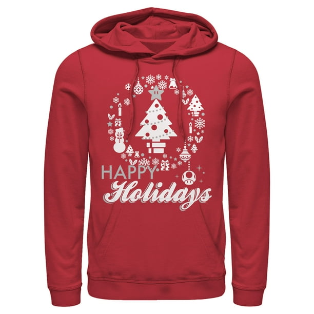 Happy Holidays Martin Style Unisex Pullover Hoodie Happy Holidays Martin Style Unisex Pullover Hoodie